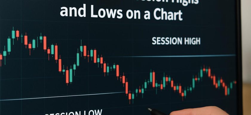 How to use session highs and lows on a chart