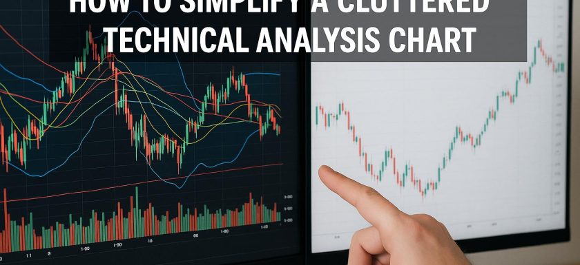 How to simplify a cluttered technical analysis chart