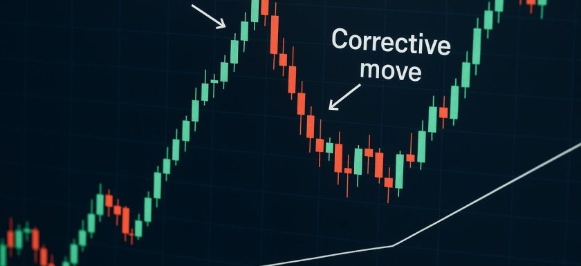 How to read impulsive and corrective moves on a chart