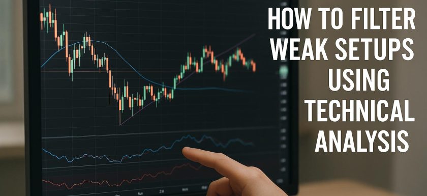 How to filter weak setups using technical analysis